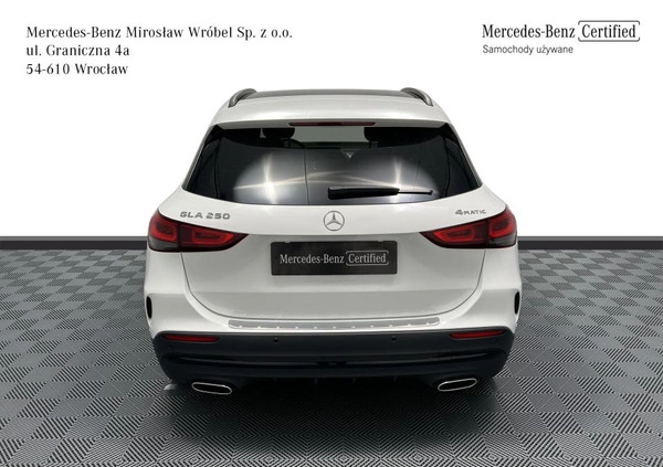 Mercedes-Benz GLA cena 239900 przebieg: 23100, rok produkcji 2021 z Wrocław małe 436